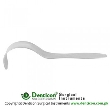 Deaver Retractor Fig. 2 Stainless Steel, 21.5 cm - 8 1/2" Blade Width 22 mm